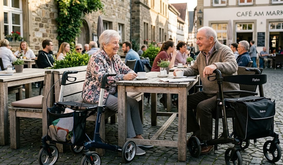 Aktiv bleiben im Alter: Wie moderne Mobilitätshilfen den Alltag und das soziale Leben bereichern